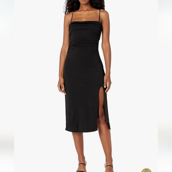 Astr Dresses & Skirts - ASTR The Label Geller Ruched Cutout Midi Dress  XL